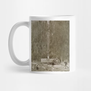 Dag and Daga, and the Flying Troll of Sky Mountain - John Bauer Mug